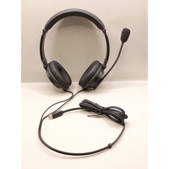 Kensington Hi-Fi USB-C Headphones with Mic (K97457WW), Black - Picture 1 of 13